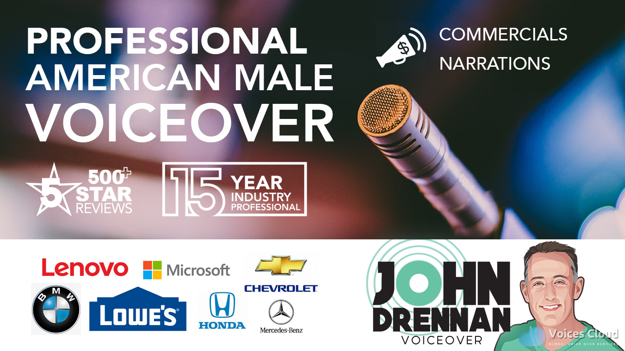 4612Professional American Male Voiceover