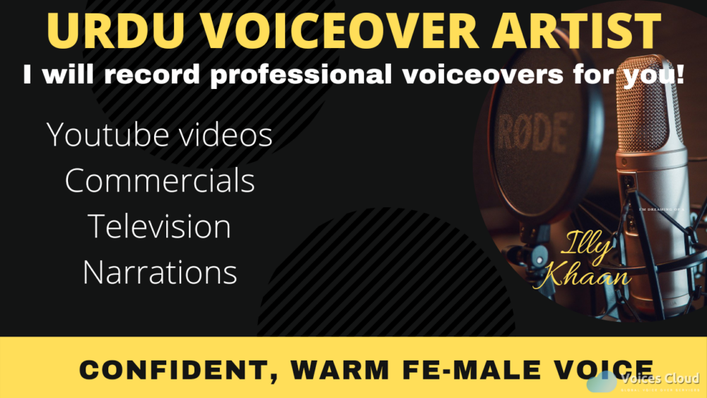 6134Neutral Urdu Voice Actor (Narrations, characters, commercial)