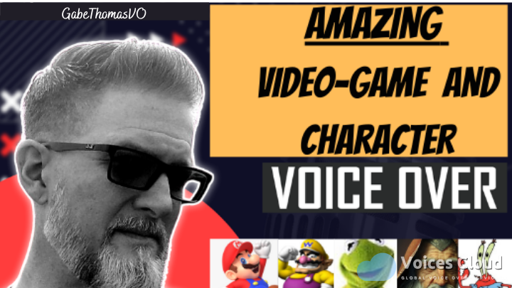 9101Video Game  And Cartoon Character Voice Over