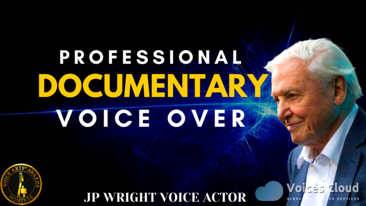 British Male Documentary Voice Over