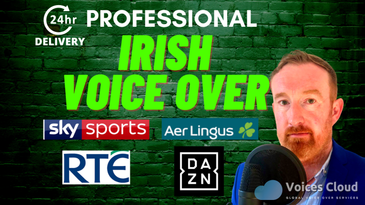 Professional Irish Male Voice Over