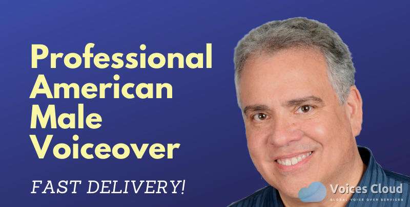 Professional American Male Voiceover