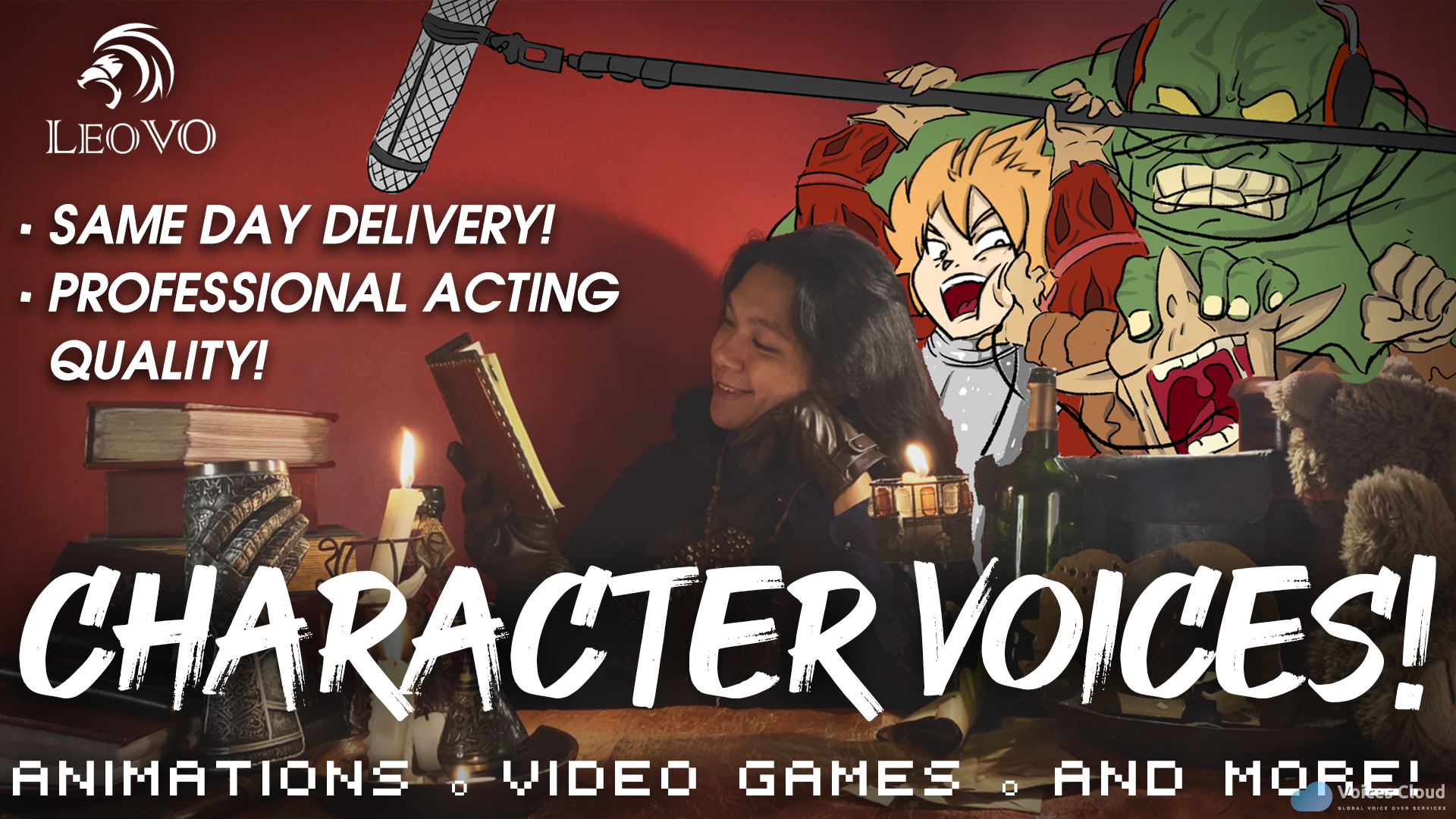 12830Male Character Voice Over