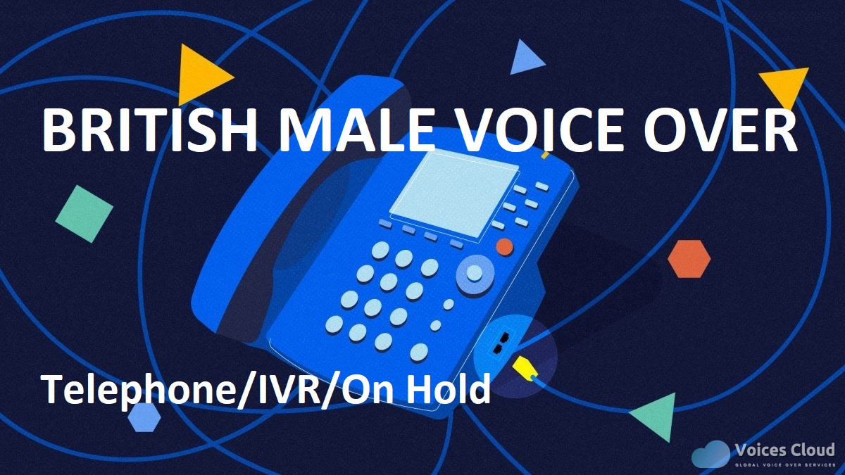 11107British Male – Phone Message/IVR/On Hold