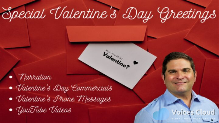 12872American Male Valentines Day Voice Over