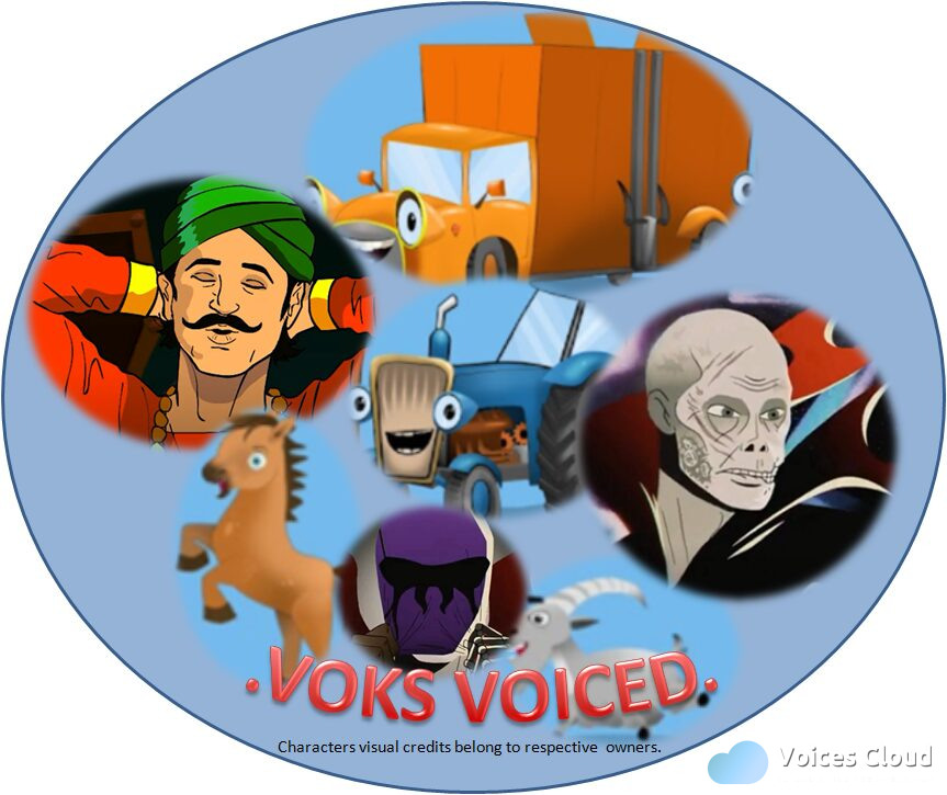 12962Hindi-Vo Animation/Cartoon Character (per min)
