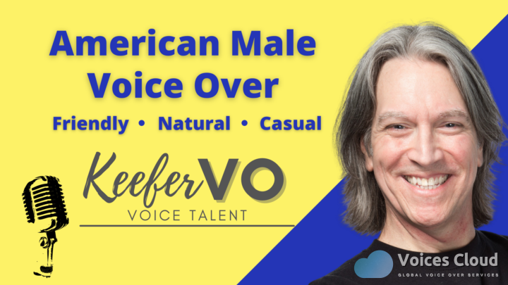 Friendly, Natural American Male Voice Over