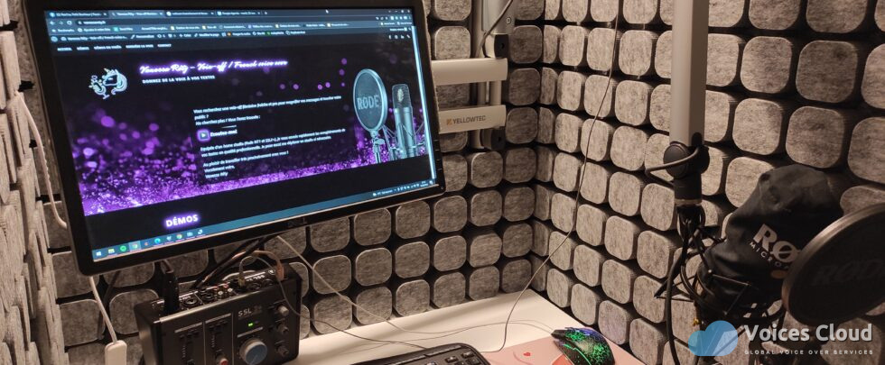 French female voice over for audiobook
