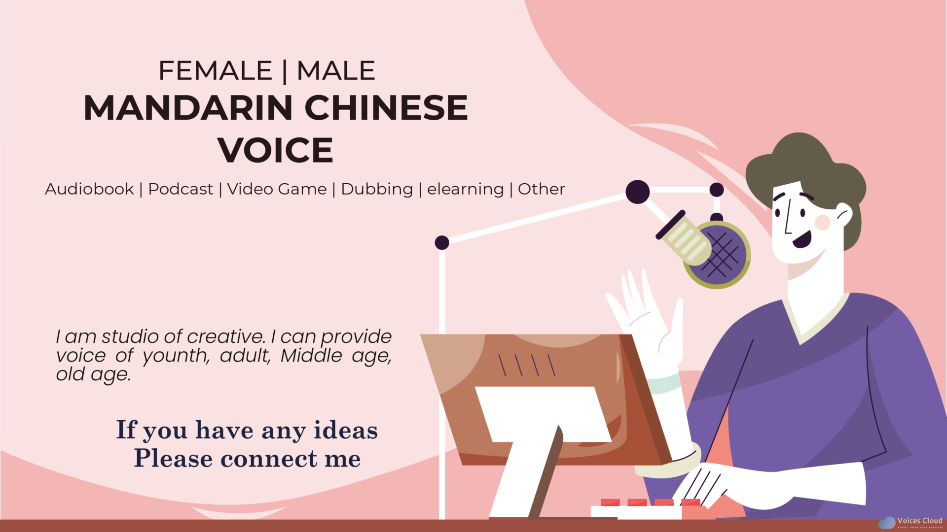 15601Professional Chinese Male Voice Over