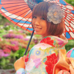 yurie artist photo kimono