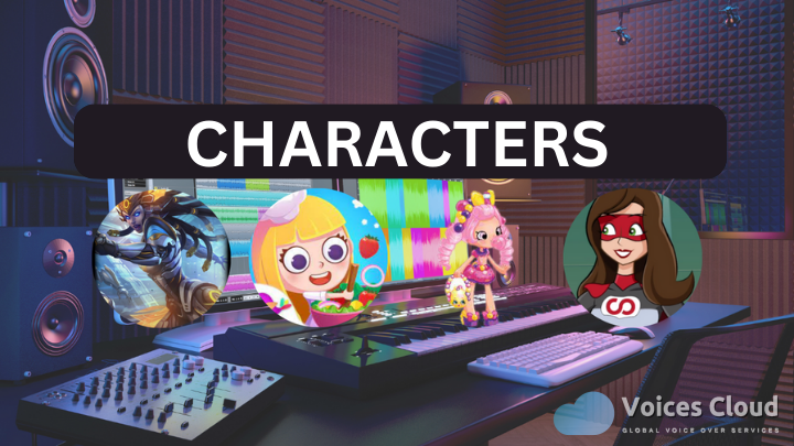 Versatile Animation Cartoon Character Voice