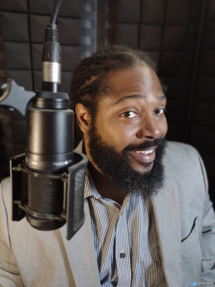 65293African-American, male voice over artist