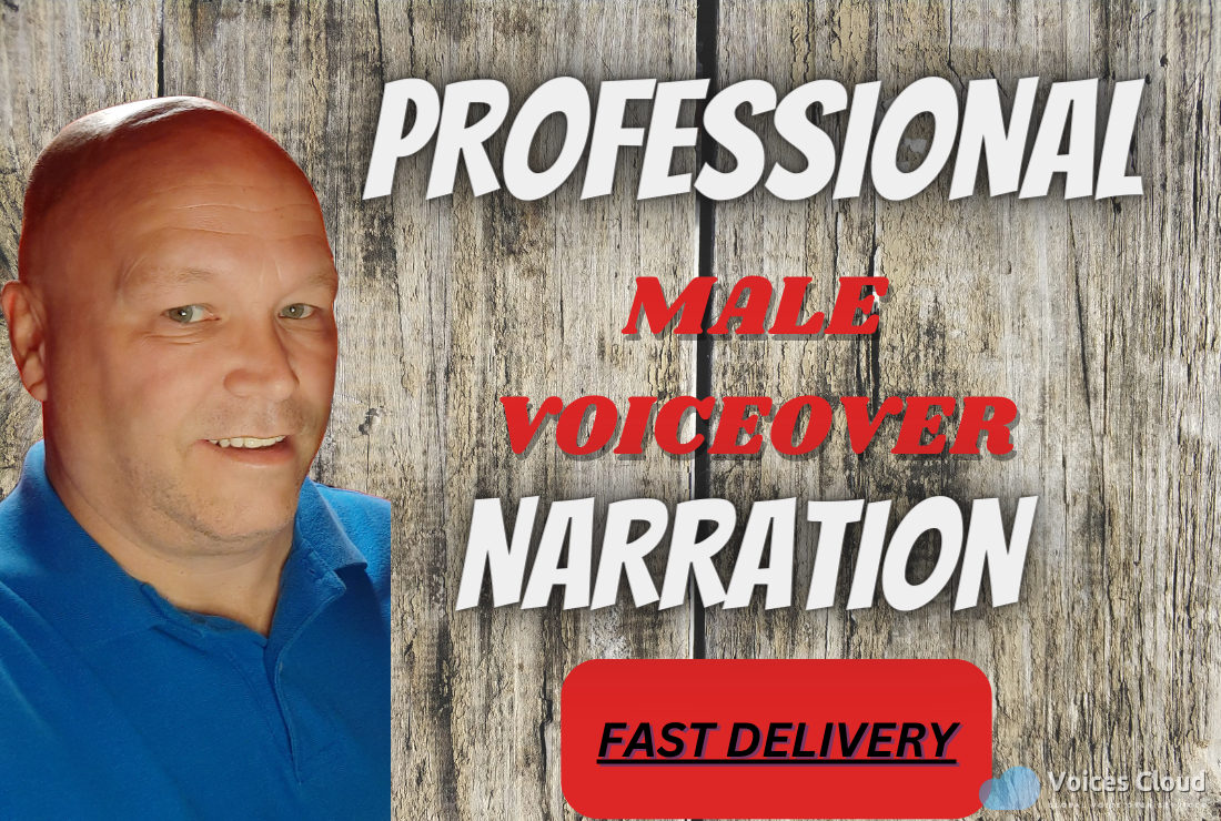 67988I Will Record Professional Voiceover English
