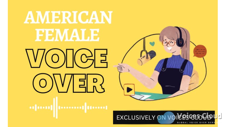 American English Female Voiceover