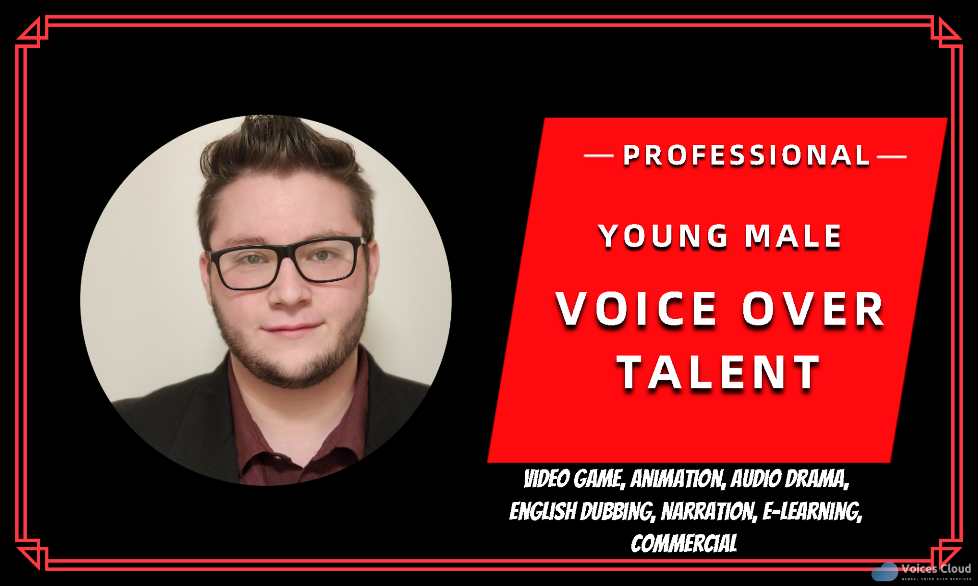 71043Record A High Quality, Young Professional Male Voice Over