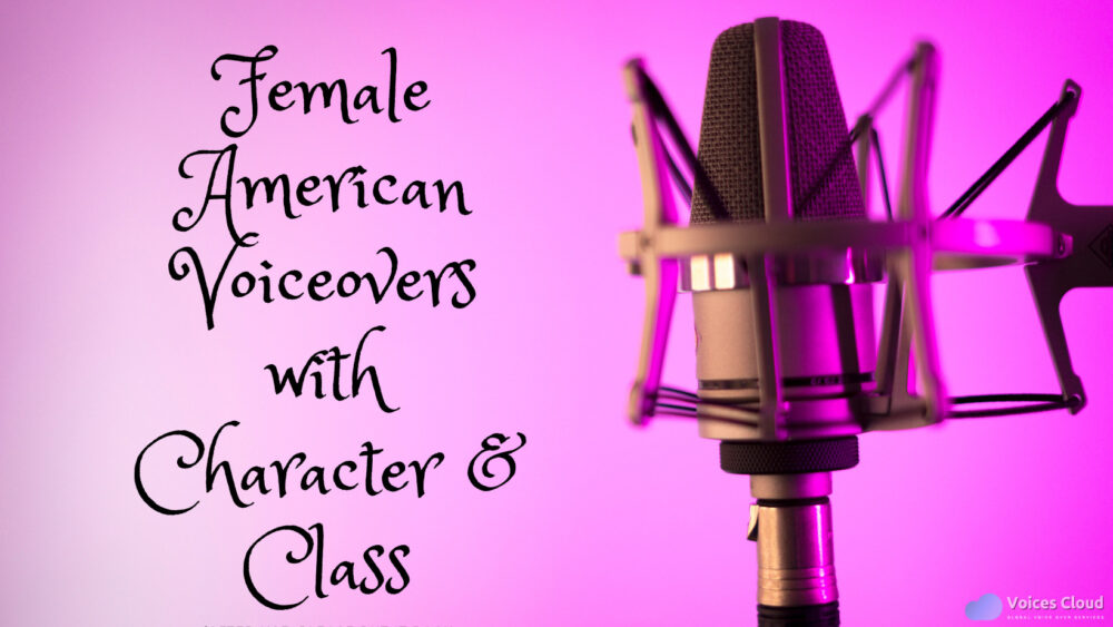 74968American Female Voiceover With Character &Amp; Class