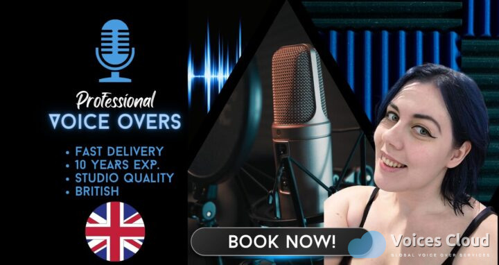 Studio Quality Female British Voice Over