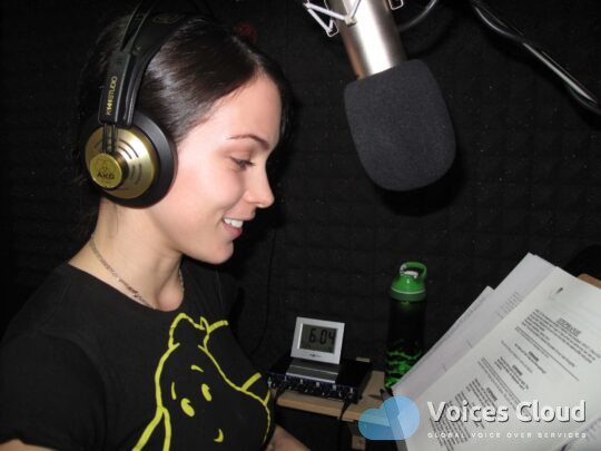 Professional Female American Voice Over