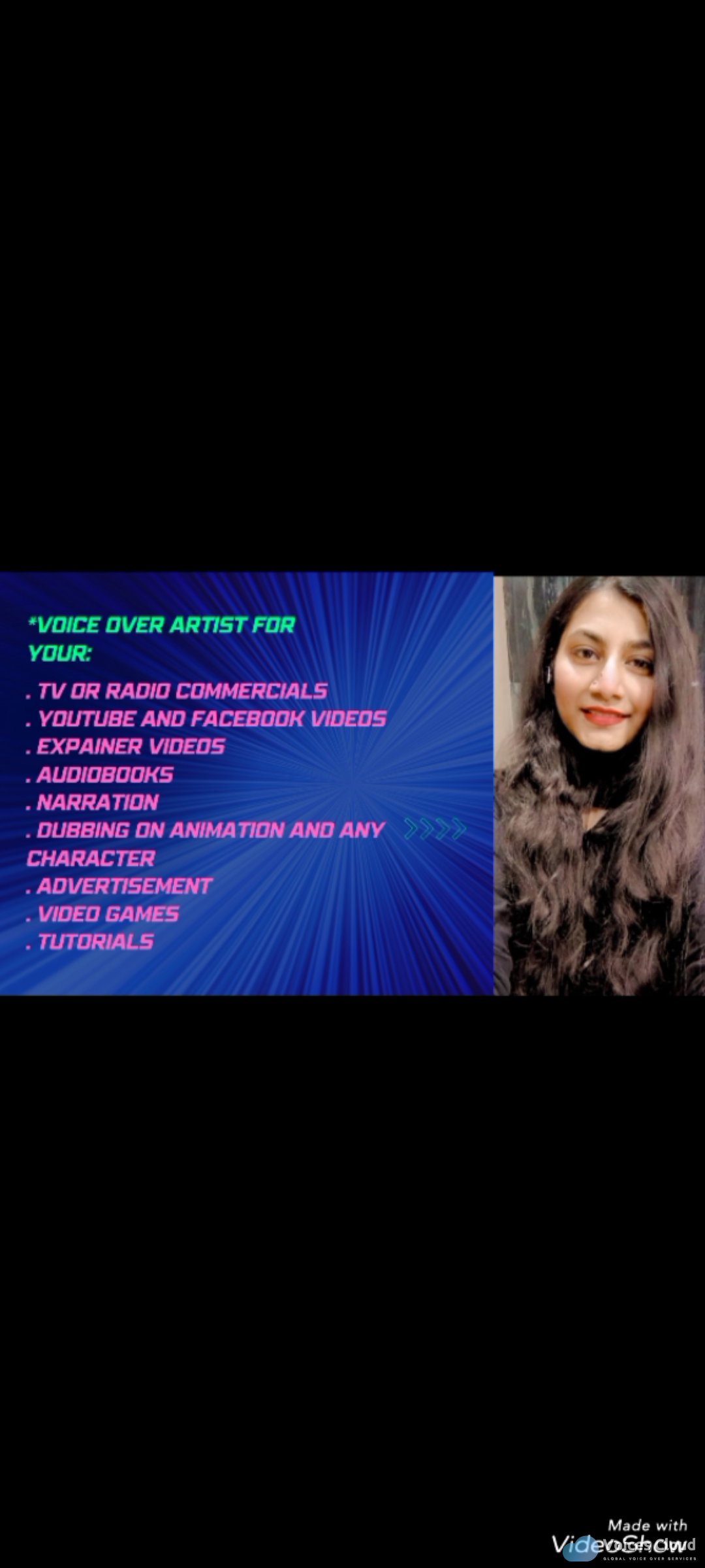 80963English Voice over artist